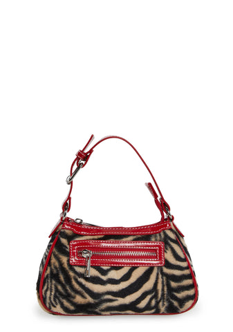 Zebra Mood Shoulder Bag