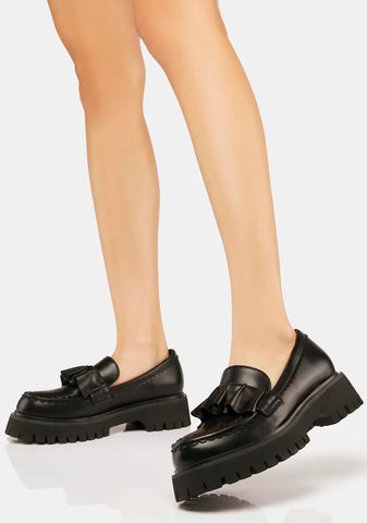 Willow Ruffle Loafers