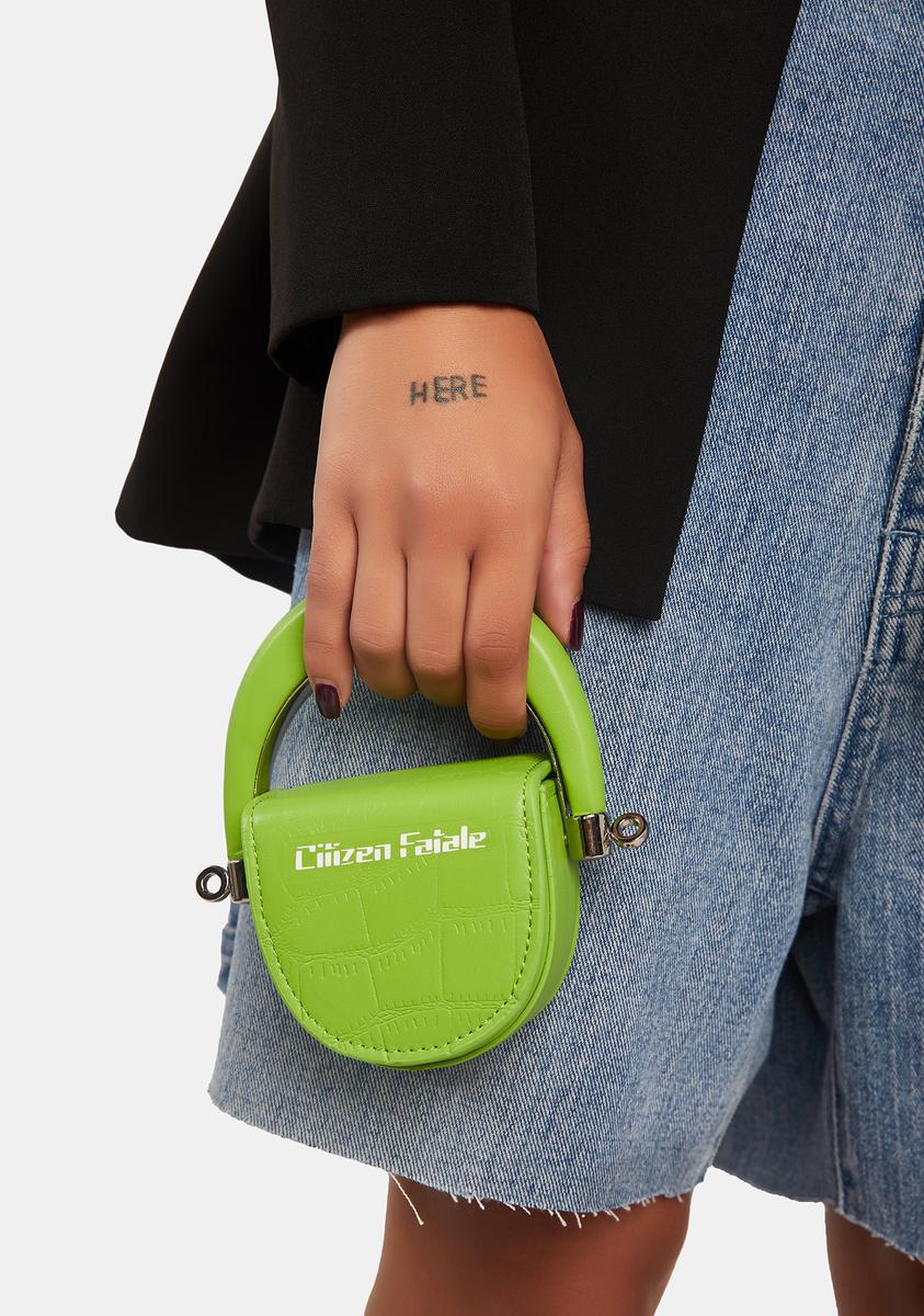 Green Rae Mini Crossbody Bag