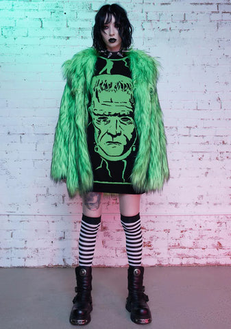 It's Alive Oversized Knit Sweater