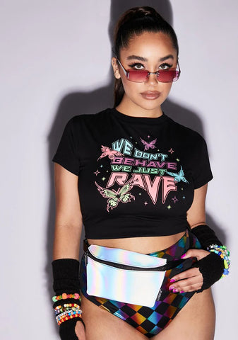 Rainbow Reflective Fanny Pack