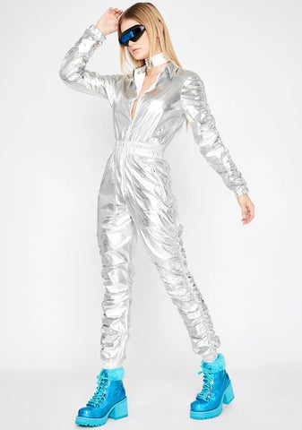 High Gravity Metallic Jumpsuit
