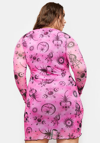 Better Watch Your Back Mini Dress