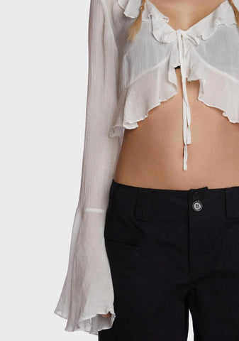 Let It Flow Crop Top