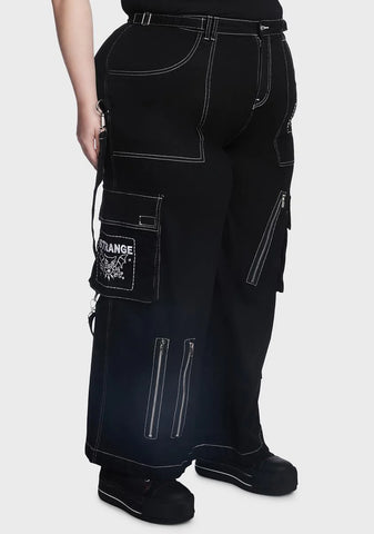 Plus Alone Is Where The Heart Is Cargo Pants