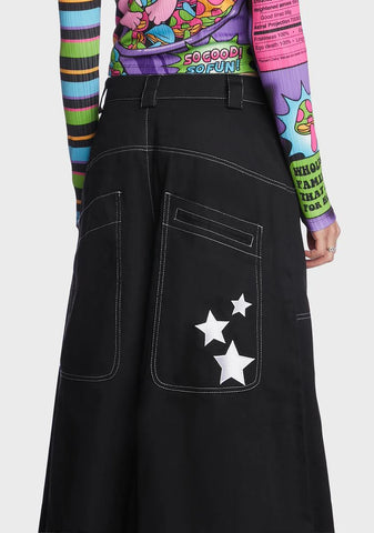 Twilight As My Guide Wide Leg Pants