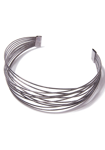 Wired Up Layered Choker