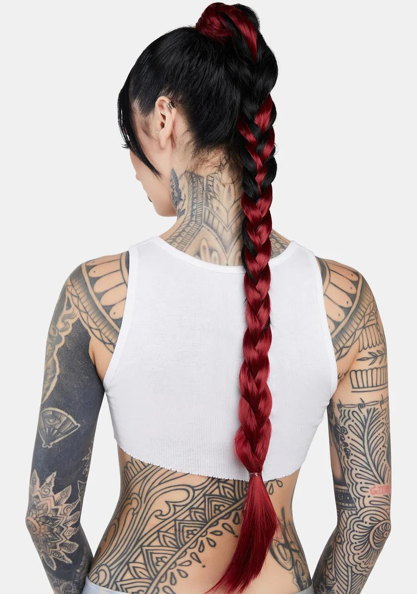 Ruby Red Extra AF 34" Straight Braid