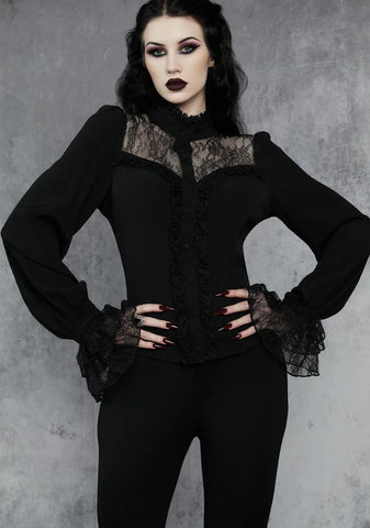 Within Temptation Long Sleeve Blouse