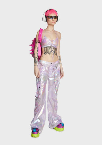 Ace Of Bass Parachute Pants - Lavender