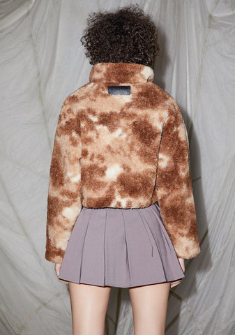 Reverb Desert Camo Sherpa Pullover