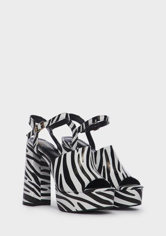 So Far Gone Platform Heels