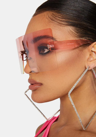 Candied What U Want Oversized Sunglasses