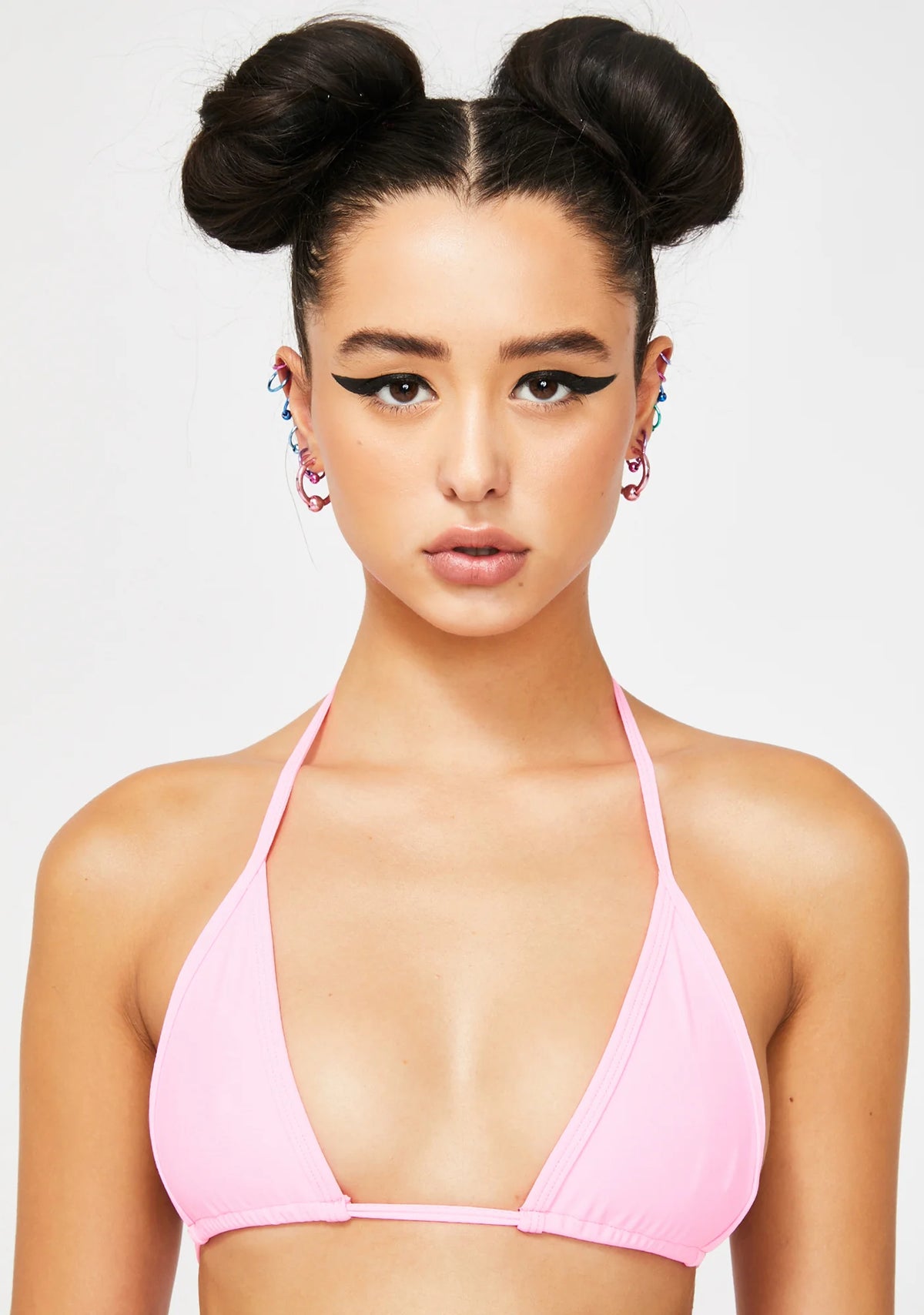 Barbie Pink String Bikini Top