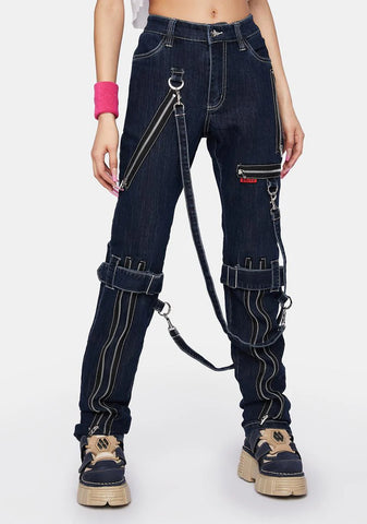 Denim Classic Bondage Pants