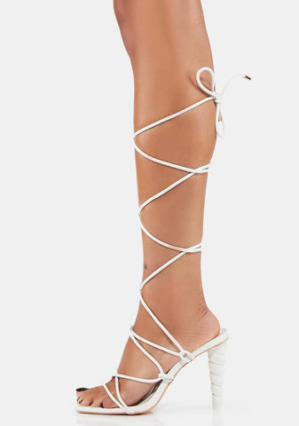 Not Just Your Friend Wrap Heels