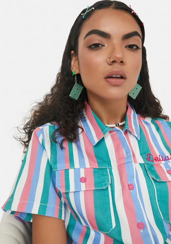 Jade Made A Mix Cassette Earrings