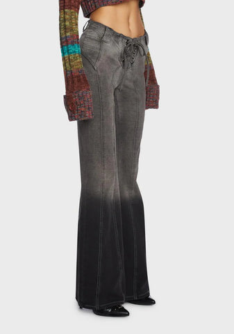 Unstructured Chaos Low-Rise Pants