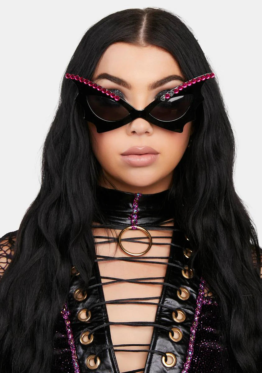Pink Labyrinth Cat Eye Sunglasses
