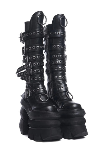 Never A Sellout Platform Boots