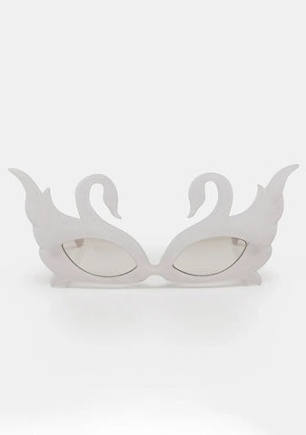 Swan Lake Velvet Sunglasses