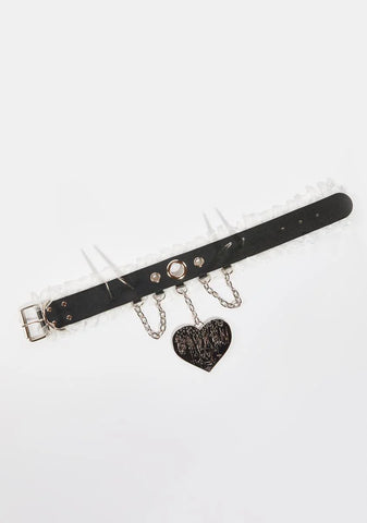 Love Hurtz Spiked Choker