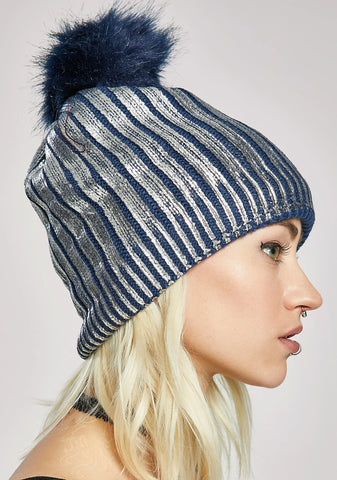 North Park Pom Pom Beanie