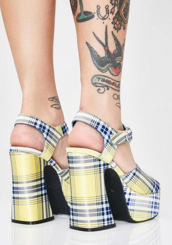 Totally Clueless Platform Heels