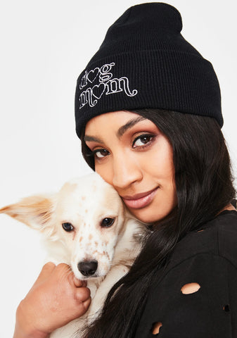 Dog Mom Beanie