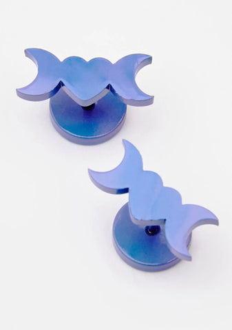 Lunar Love Stud Earrings