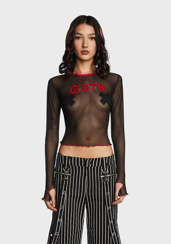 Easy To Read Mesh Top