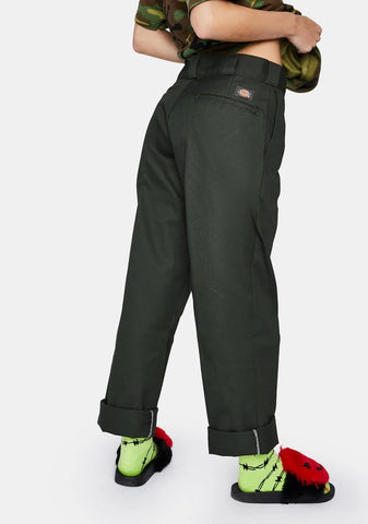 Olive Green Original 874 Work Pants