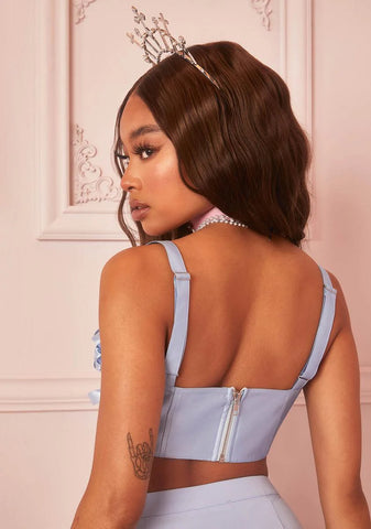 Splendor In The Air Bustier Top