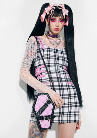 At Death's Door Coffin Crossbody Bag