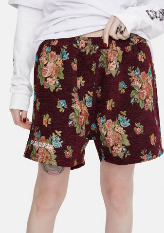 Dejavu Woven Floral Shorts