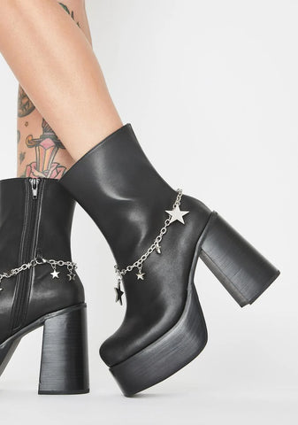 Superstar Saga Platform Boots