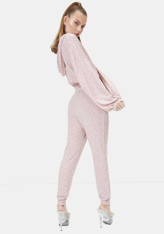 Do U Wanna Know Leopard Joggers