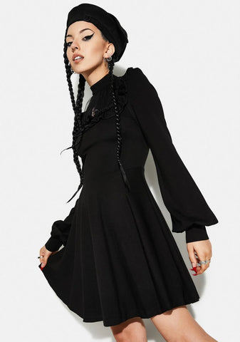 Daily Life Clown Print Dress