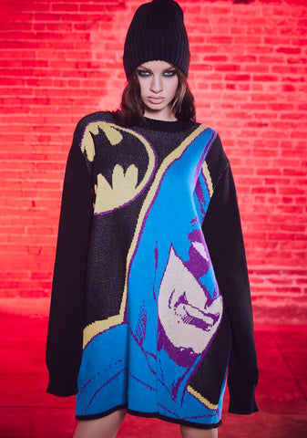 I Am Vengeance Intarsia Sweater