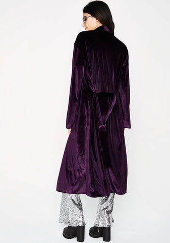 Lounge Queen Velvet Robe