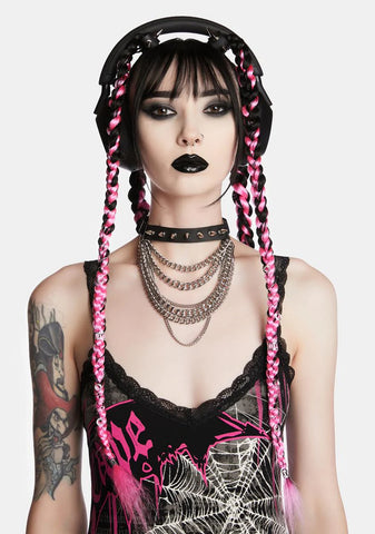 Emotionless Layered Chain Choker