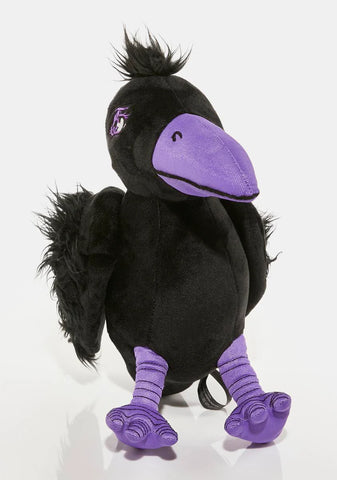 Feathered Familiar Raven Plushie