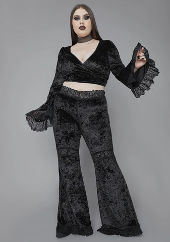 Let's Abandon All Hope Bell Bottom Pants