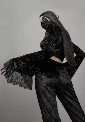 Abandon All Hope Bell Sleeve Top