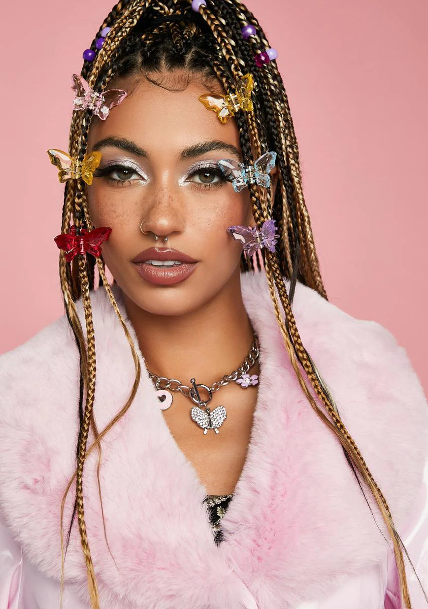 Attracting Eyes Butterfly Clips