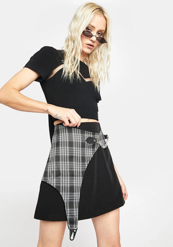 The Hell Girl Series Asymmetrical Skirt