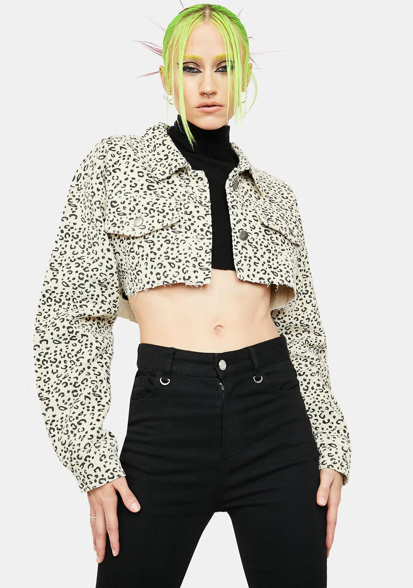 Social Animal Crop Jacket