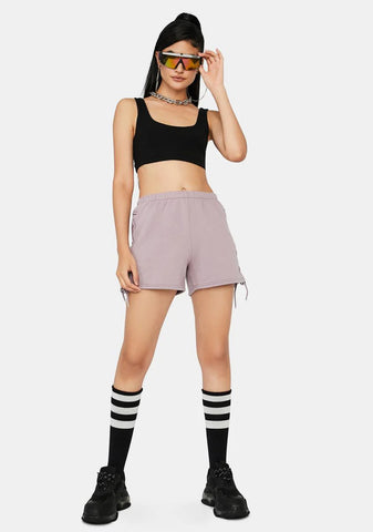 Mauve Lay It On The Line Lounge Shorts
