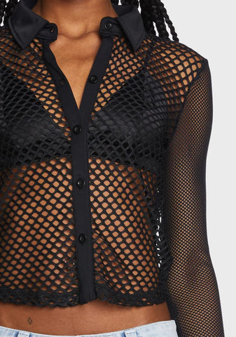 Rory Fishnet Shirt