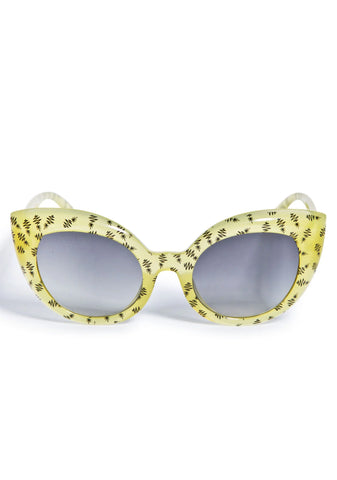 The Diamond Brunch Sunglasses - Light Blue